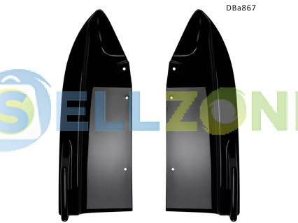 Πλαϊνά πρόσθετα ρύθμισης για πίσω προφυλακτήρα BMW X5 G05 Pre-Face - DBa867